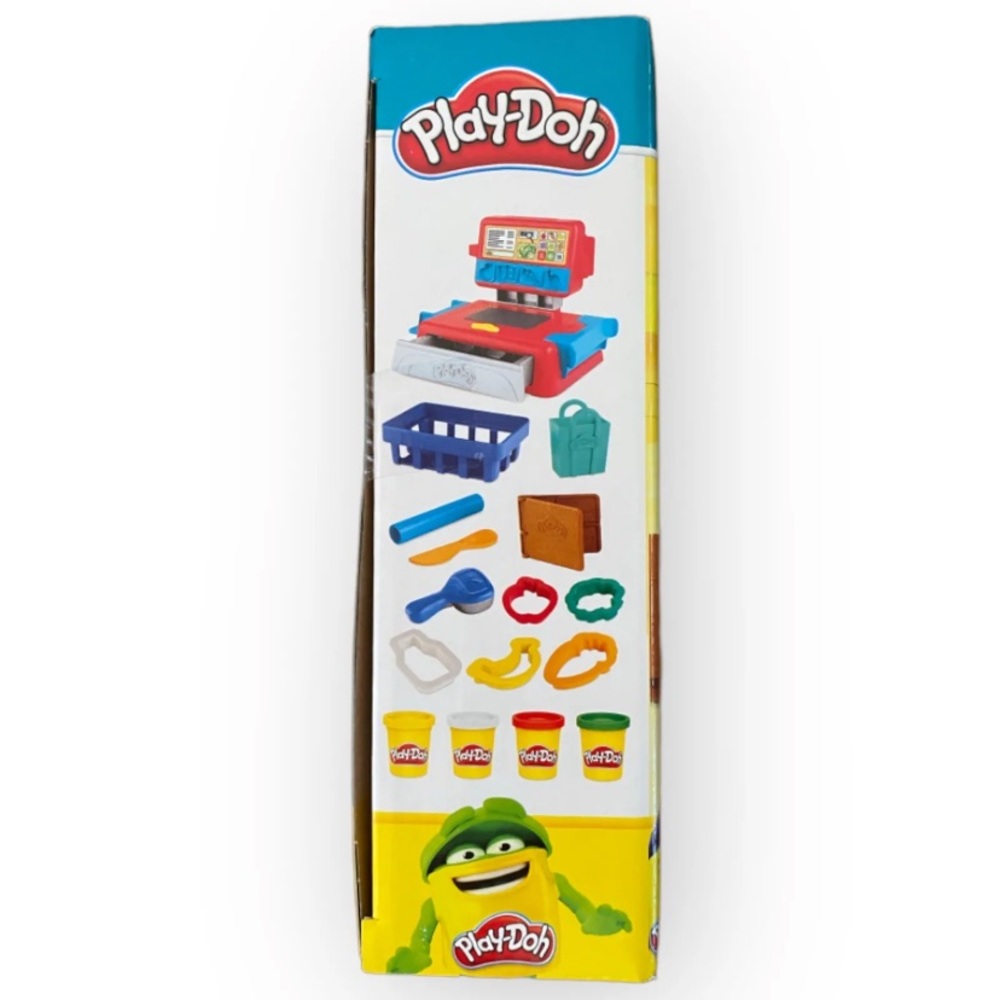 Play-Doh Cash Register Kids Pretend Play Toy 4 Play-Doh Colors NEW - Picture 3 of 3